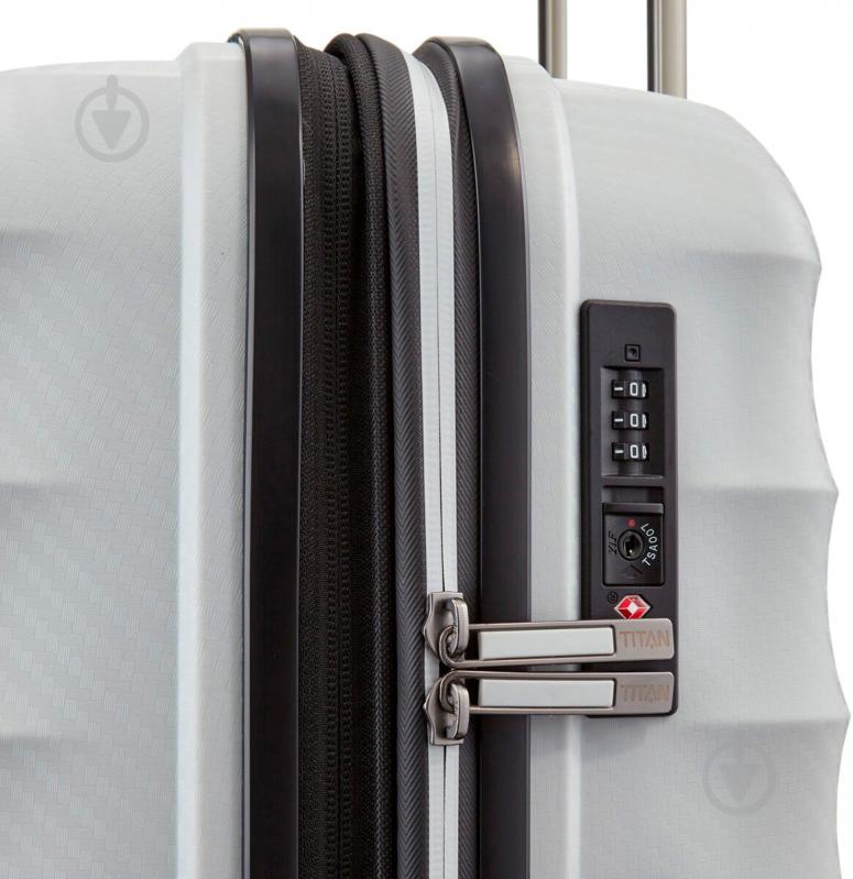 Чемодан Titan S 55 35 л белый Highlight - фото 7 Чемодан Titan S 55 35 л белый Highlight - фото 7