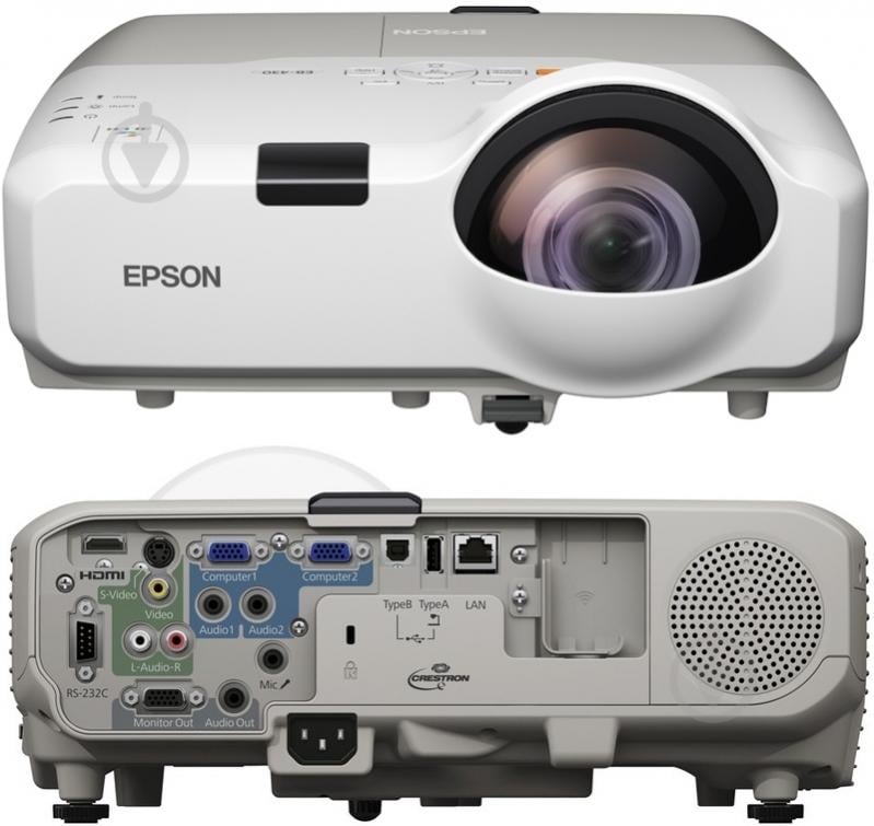 Проектор Epson EB-425W (V11H448040) - фото 4