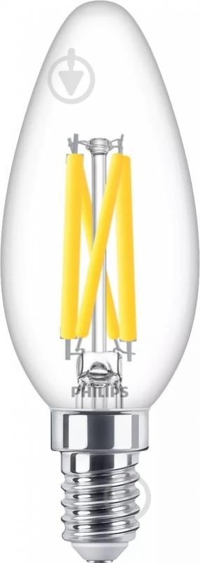 Лампа светодиодная Philips B35 5,9 Вт E14 2700 К 220 В прозрачная 929003013901 - фото 1