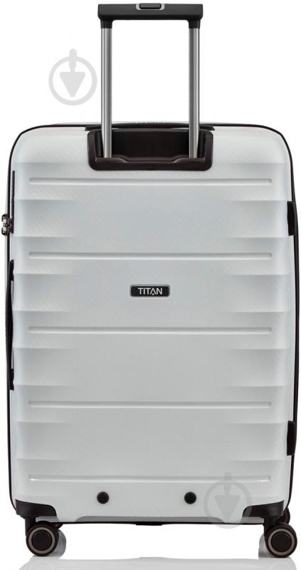 Чемодан Titan M 67 70 л белый Highlight - фото 4 Чемодан Titan M 67 70 л белый Highlight - фото 4