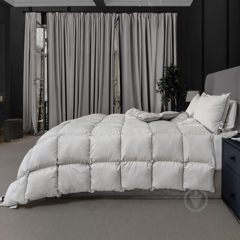 Одеяло пуховое № 066 Silver Cloud зима 200x220 см MirSon серебряный - фото 1 Одеяло пуховое № 066 Silver Cloud зима 200x220 см MirSon серебряный - фото 1