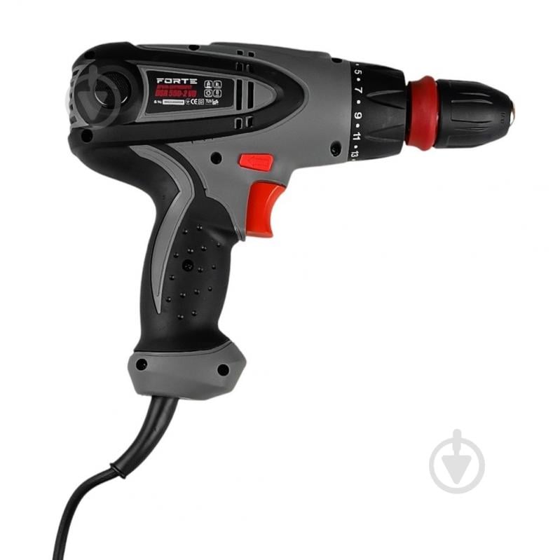 Шуруповерт сетевой Forte DSR 550-2 VR - фото 2