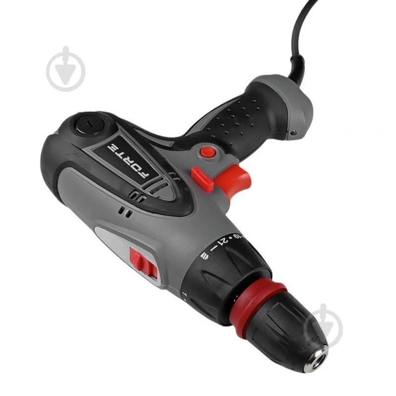 Шуруповерт сетевой Forte DSR 550-2 VR - фото 3