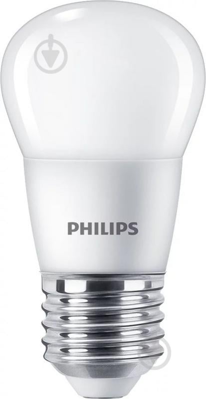 Лампа світлодіодна Philips 4,9 Вт P45 E27 220 В 929003540655 - фото 1