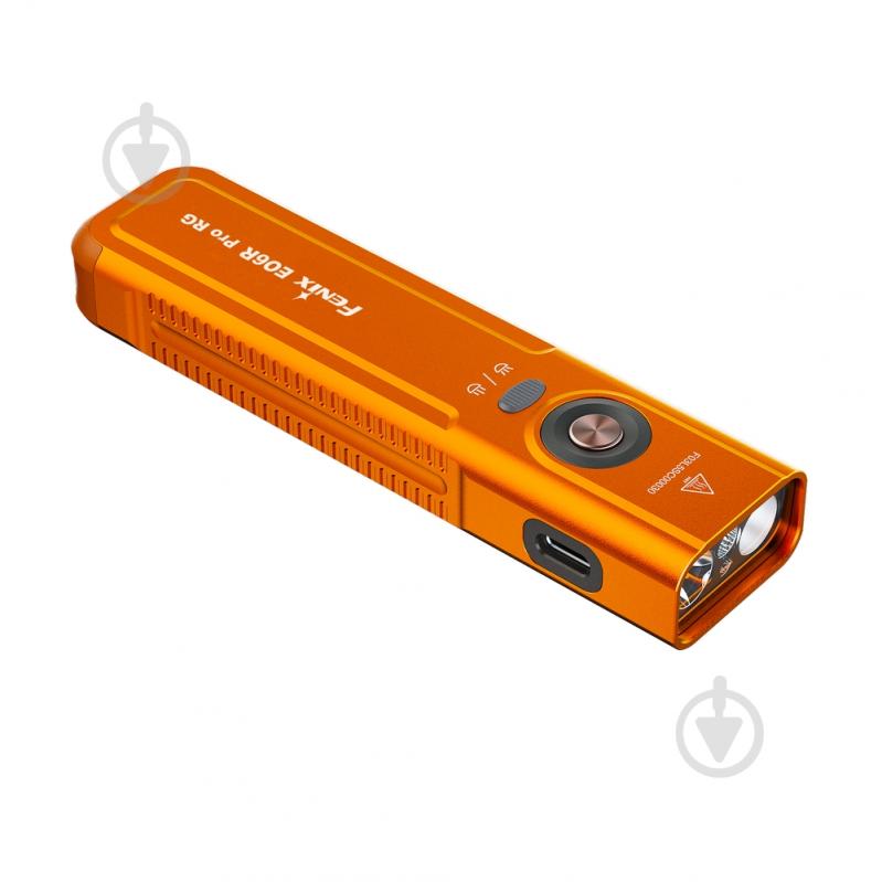 Брелок-фонарик Fenix Light 1600 Lm оранжевый E06RPRORGO - фото 4