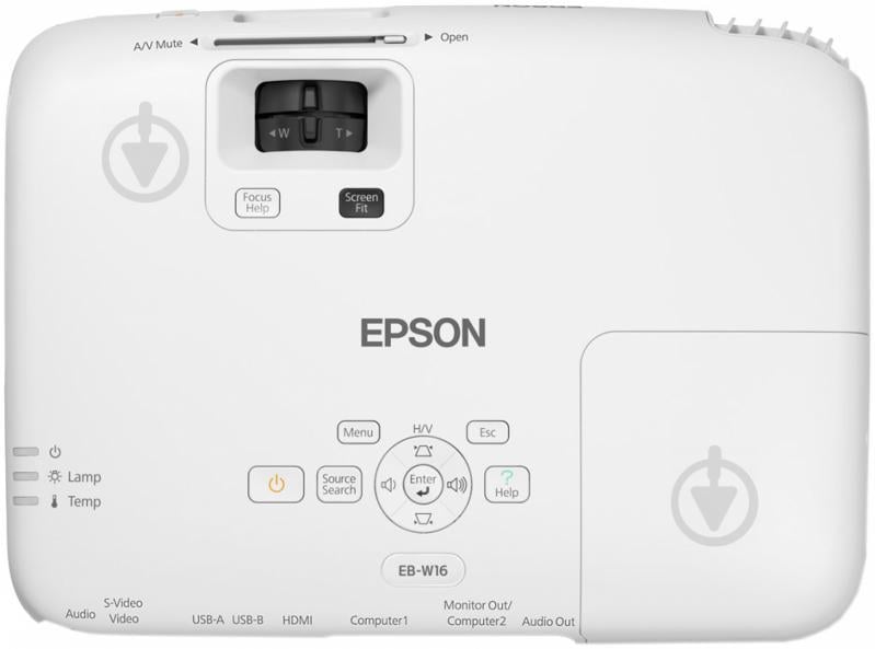 Проектор Epson EB-W16 (V11H493040) - фото 3