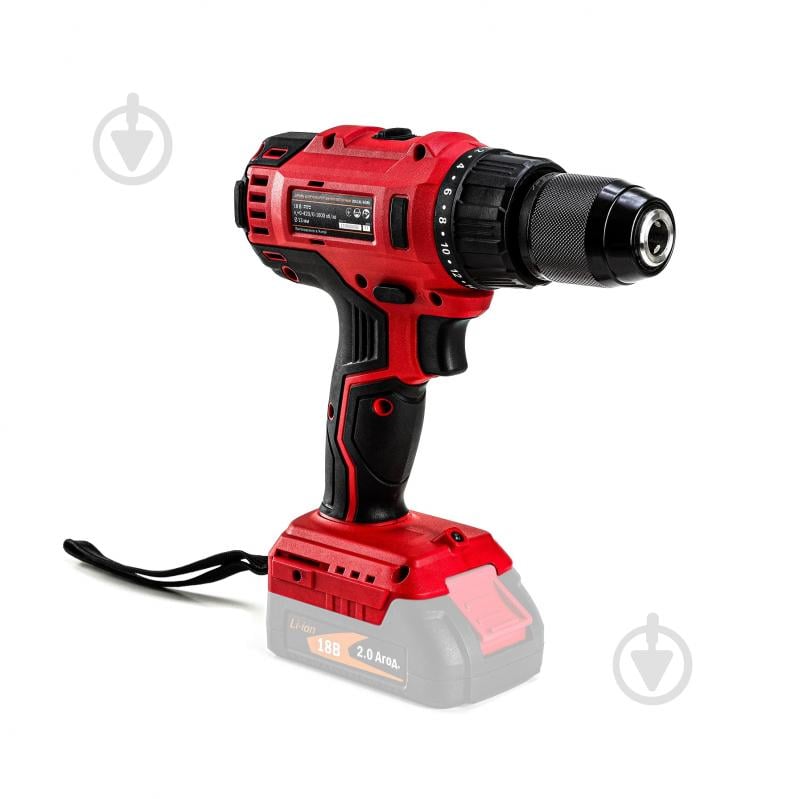 Шуруповерт ударний акумуляторний GTM DSI18/60BL_BARE TOOL - фото 2