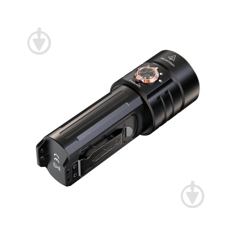 Фонарь ручной Fenix Light 6000 Lm черный C16 - фото 2