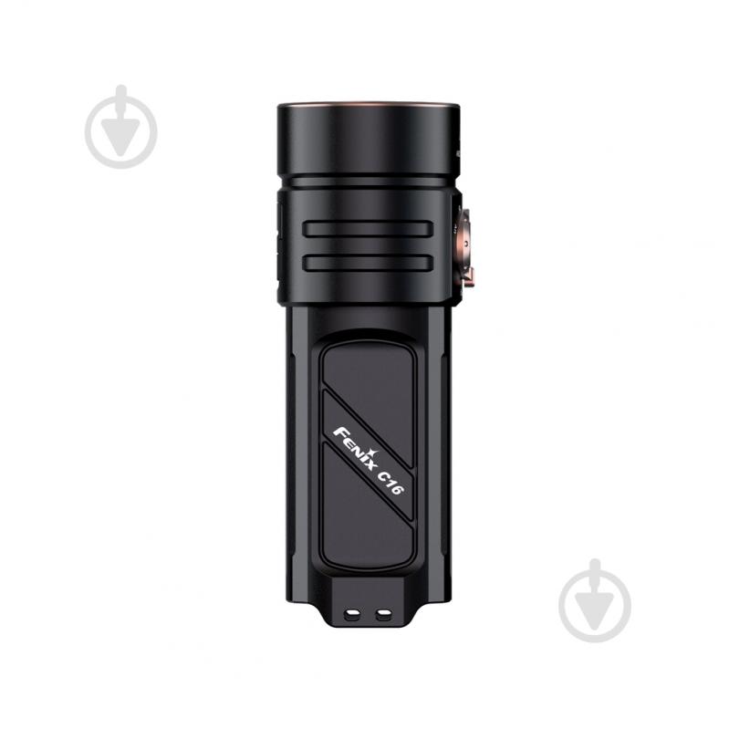 Фонарь ручной Fenix Light 6000 Lm черный C16 - фото 4