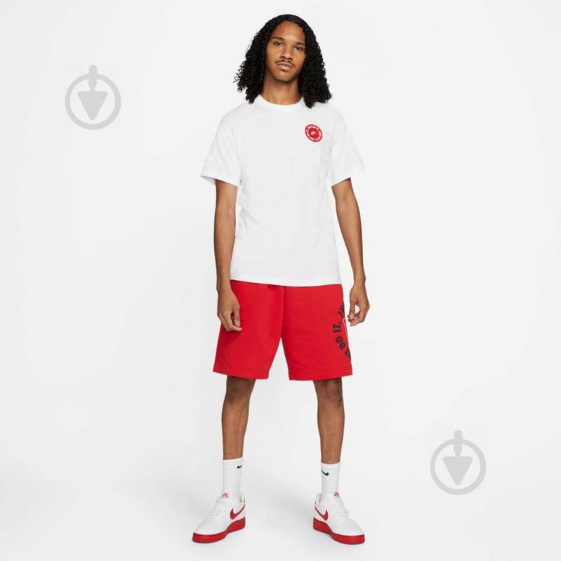 Футболка Nike nsw tee jdi lbr 2 nike ss21 DA0247-100 р.M белый - фото 5