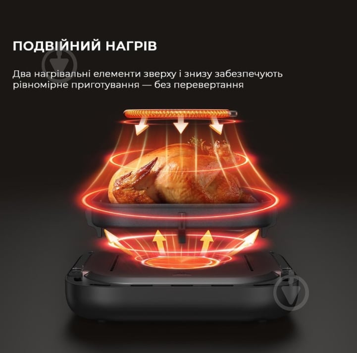 Мультипечь MOVA AeroChef FD10 Pro Black (VFF12A-BL) - фото 15