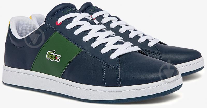 Кроссовки мужские демисезонные Lacoste Sport 743SMA00532S3 р.41 темно-синие - фото 2