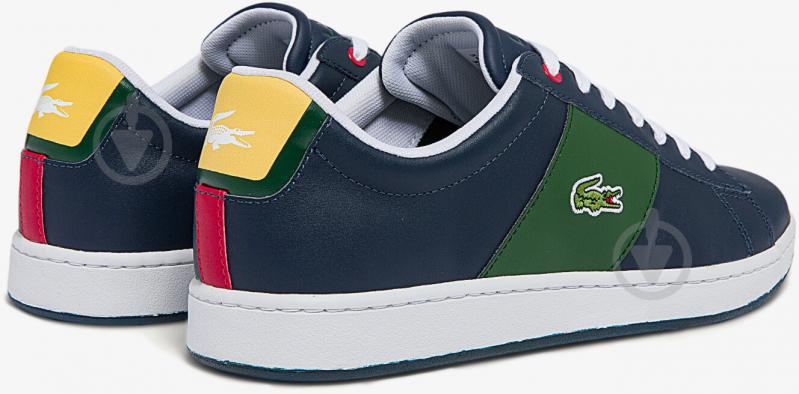 Кроссовки мужские демисезонные Lacoste Sport 743SMA00532S3 р.41 темно-синие - фото 3