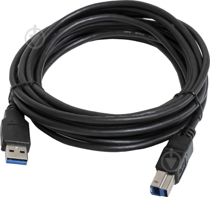 Кабель для принтера Patron USB 3.0 AM/BM PN-AMBM-USB3-45 1,8 м черный (CAB-PN-AMBM-USB3-45) - фото 1 Кабель для принтера Patron USB 3.0 AM/BM PN-AMBM-USB3-45 1,8 м черный (CAB-PN-AMBM-USB3-45) - фото 1