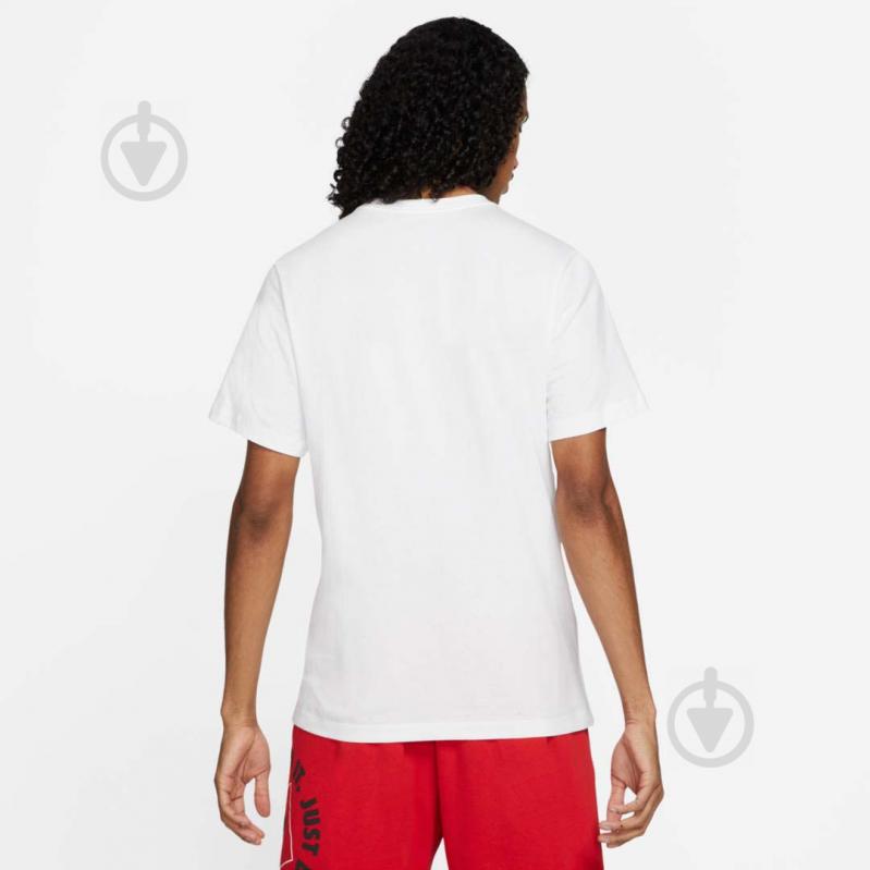 Футболка Nike nsw tee jdi lbr 2 nike ss21 DA0247-100 р.L білий - фото 3