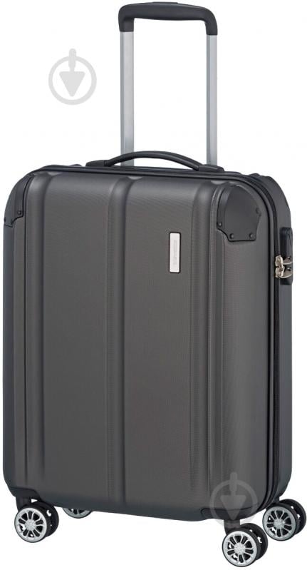 Чемодан Travelite S 55 40 л серый CITY - фото 1