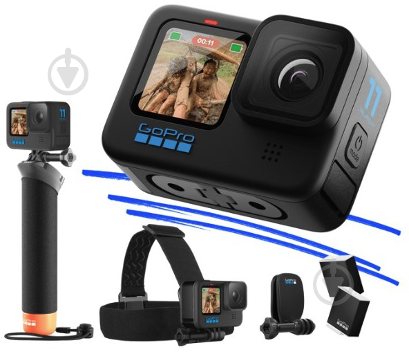 ᐉ Камера Gopro Hero11 Special Bundle Black Chdrb 111 Rw • Купить в