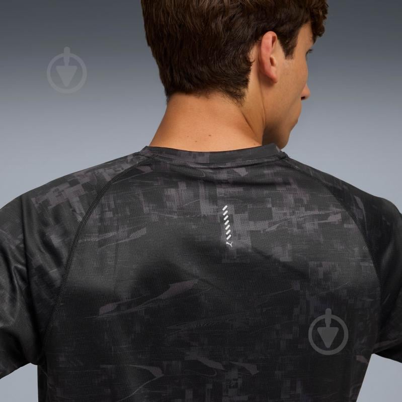 Футболка Puma M Run Velocity AOP Tee 52760301 р.XL чорний - фото 3