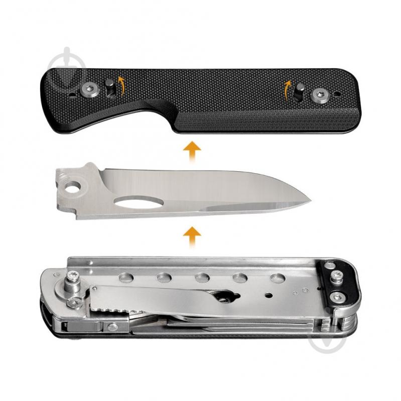 Мультитул Roxon Flex S505G, черный (14 в 1) S505GNoir - фото 6