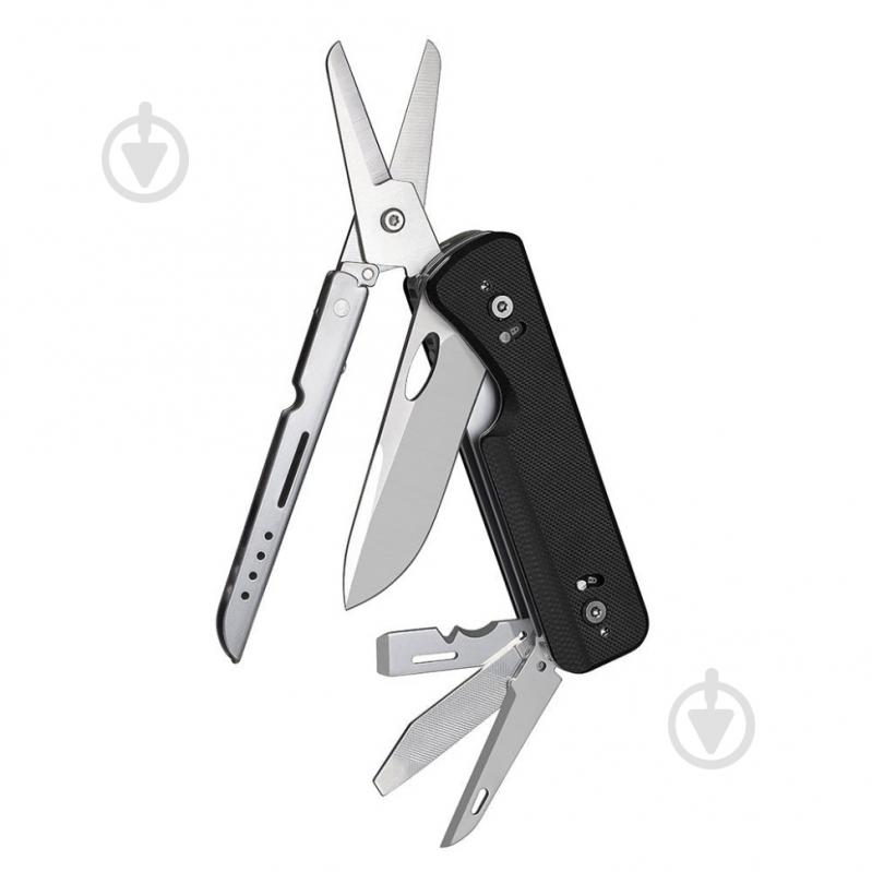 Мультитул Roxon Flex S505G, черный (14 в 1) S505GNoir - фото 1