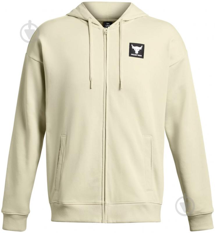 Джемпер Under Armour PJT ROCK 6M HWT TERRY FZ 1383598-273 р.XL бежевый - фото 3