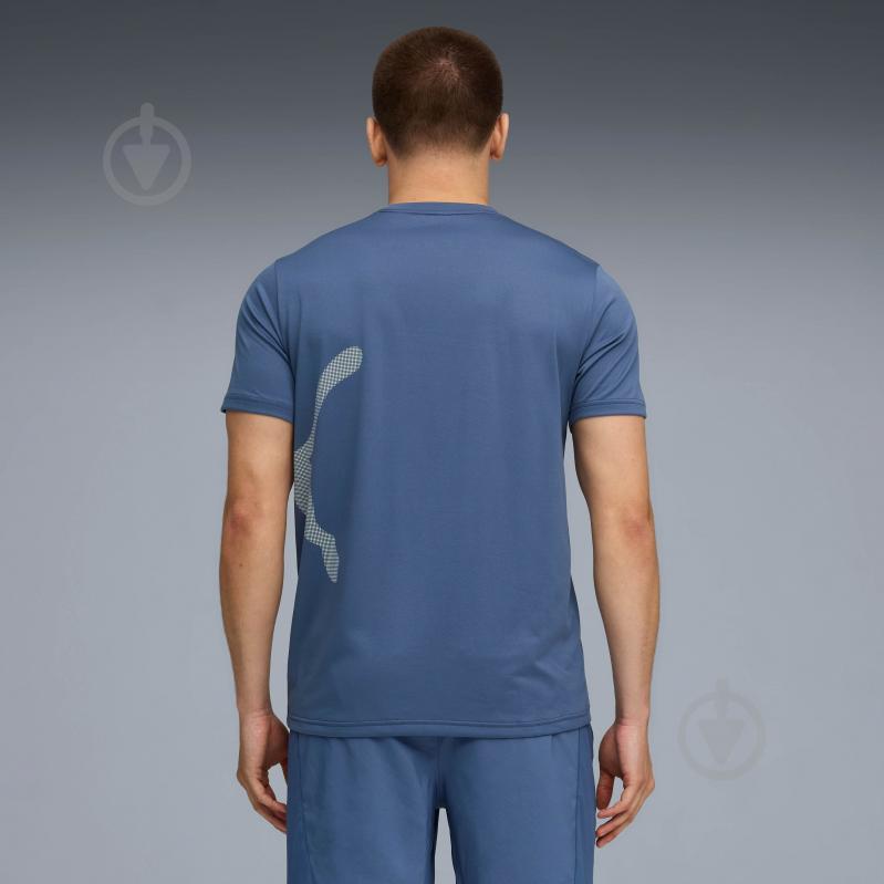 Футболка Puma TAD BIG LOGO Tee 52672180 р.S синий - фото 2 Футболка Puma TAD BIG LOGO Tee 52672180 р.S синий - фото 2