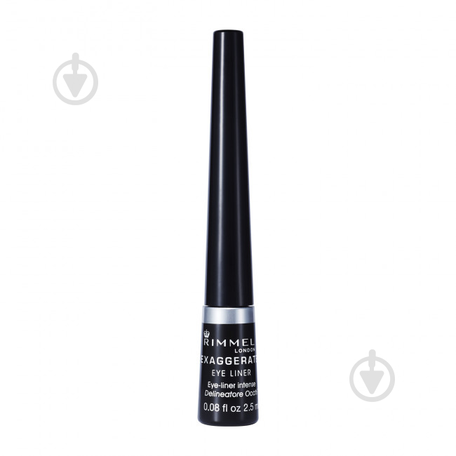 Підводка для очей Rimmel London Exaggerate Eye Liner 01 black 2,5 мл - фото 1