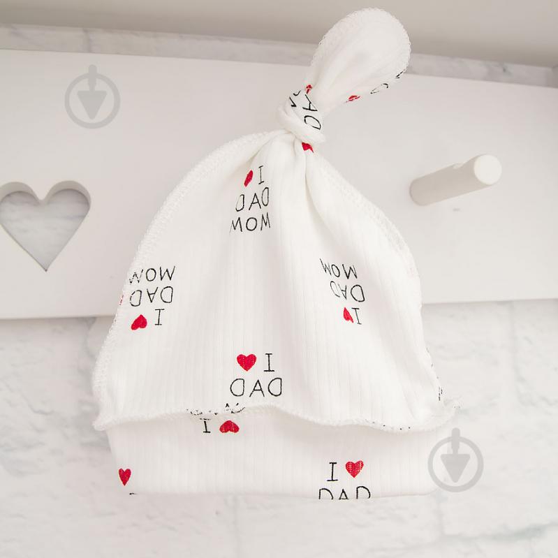 Комплект для новорожденных Blanka Люблю маму папу бежевый р.62-68 110514 - фото 3