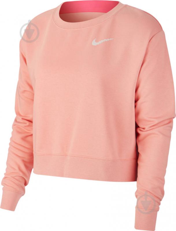 Свитшот Nike W NK CREW FTR FEM BV4002-606 р. XS розовый - фото 1