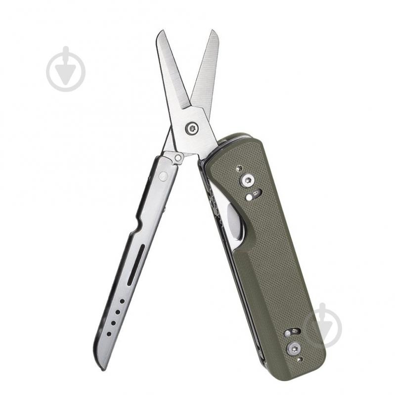 Мультитул Roxon Flex S505G, зеленый (14 в 1) S505Ggreen - фото 1