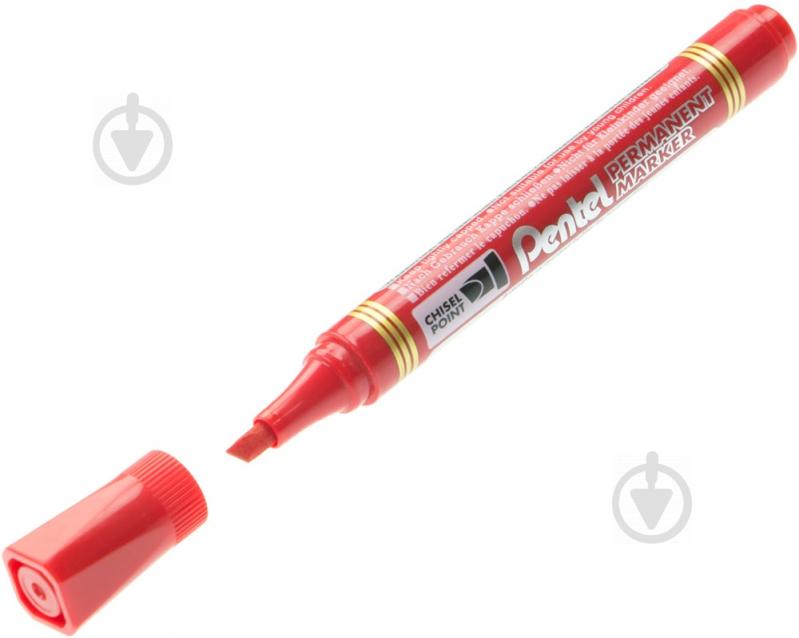 Маркер перманентний червоний  Pentel N860 - фото 1