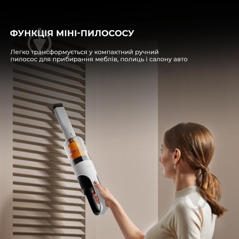 Пылесос аккумуляторный Deerma T10W (DEM-T10W) white - фото 13