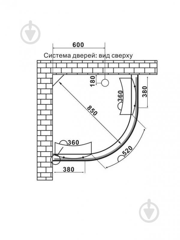 УЦЕНКА! Душевой бокс GM SV-217 90х90 (УЦ №167) - фото 12