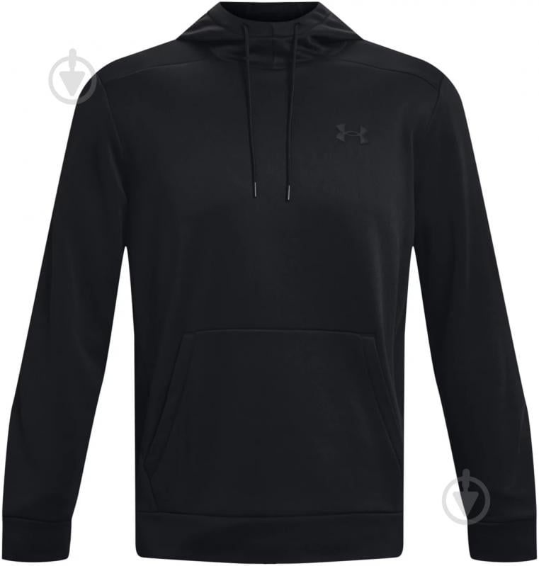 Джемпер Under Armour UA ARMOUR FLEECE HOODIE 1373353-001 р.XXL чорний - фото 3