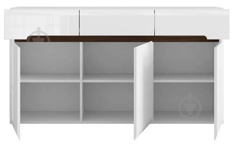 Комод BRW AZTECA TRIO 3д3ш 1500x840x410 мм /білий глянець (S504-KOM3D3S/8/15-BI/BIP) - фото 7 Комод BRW AZTECA TRIO 3д3ш 1500x840x410 мм /білий глянець (S504-KOM3D3S/8/15-BI/BIP) - фото 7