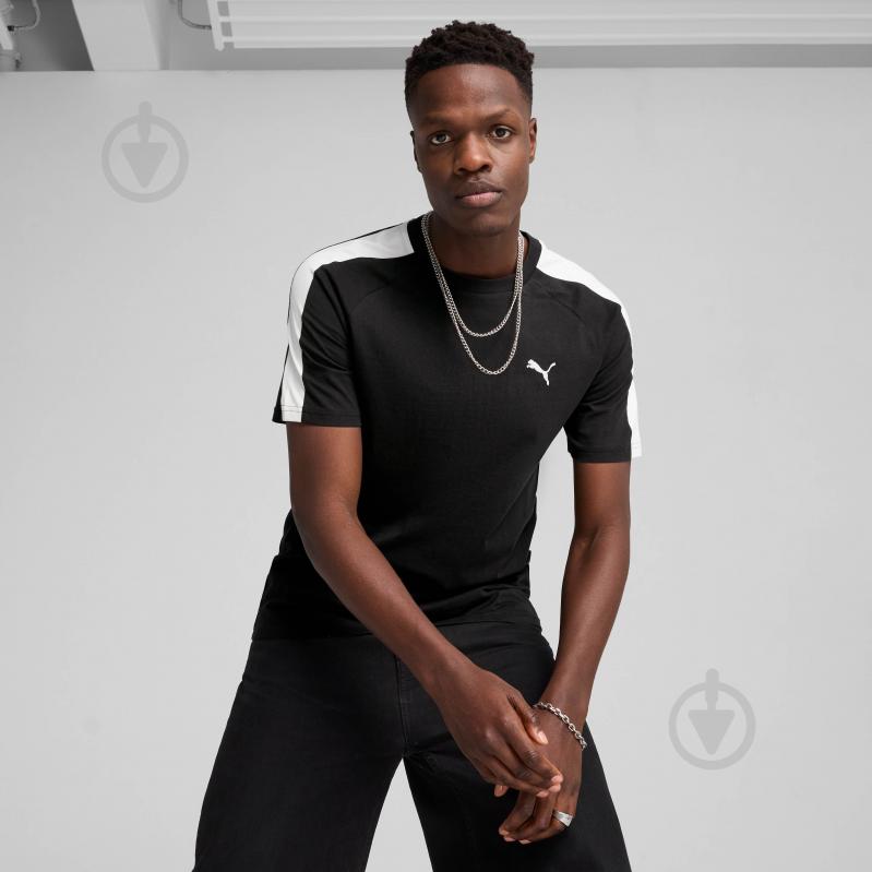 Футболка Puma T7 Tee 62959201 р.S синій - фото 1 Футболка Puma T7 Tee 62959201 р.S синій - фото 1