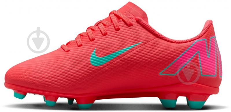 Бутси Nike Jr. Mercurial Vapor 16 Club FQ8286-800 р.36,5 рожевий - фото 4 Бутси Nike Jr. Mercurial Vapor 16 Club FQ8286-800 р.36,5 рожевий - фото 4