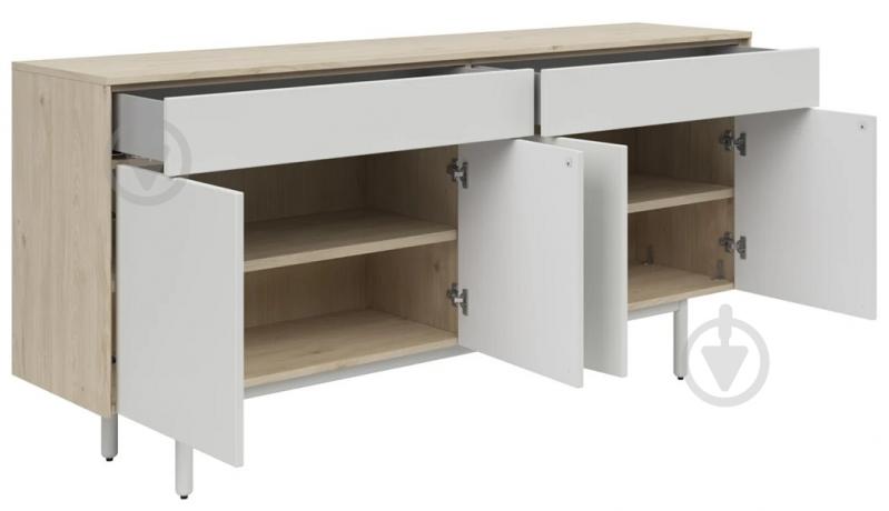 Комод BRW EMA 4д2ш 1800x860x420 мм джексон горіх гікорі/світло-сірий (S593-KOM4D2S-ORJ/JSZ-FMIX70-KPL01) - фото 3 Комод BRW EMA 4д2ш 1800x860x420 мм джексон горіх гікорі/світло-сірий (S593-KOM4D2S-ORJ/JSZ-FMIX70-KPL01) - фото 3