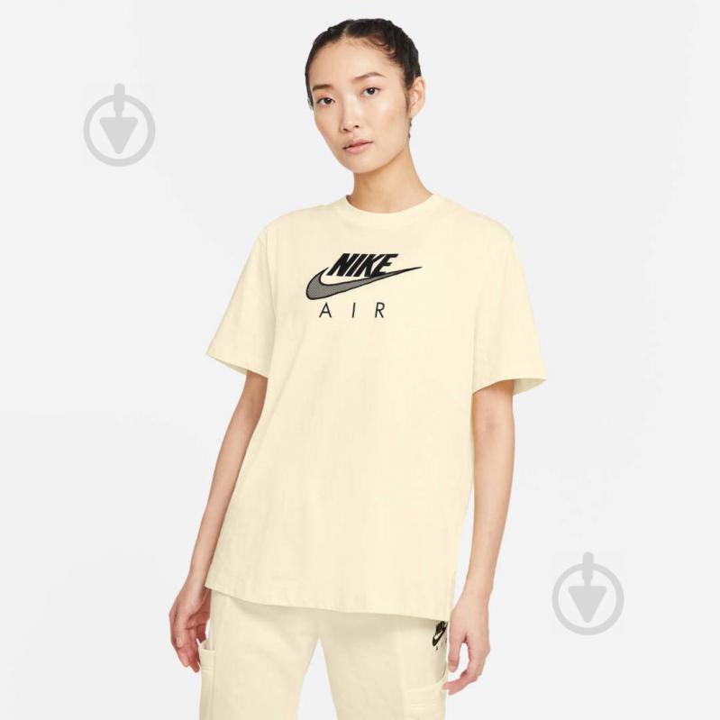 Футболка Nike W NSW AIR BF TOP CZ8614-113 р.XL желтый - фото 1