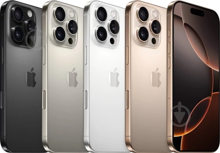 Смартфон Apple iPhone 16 Pro (REF A+) 256GB natural titanium (2QMYNL3) - фото 6