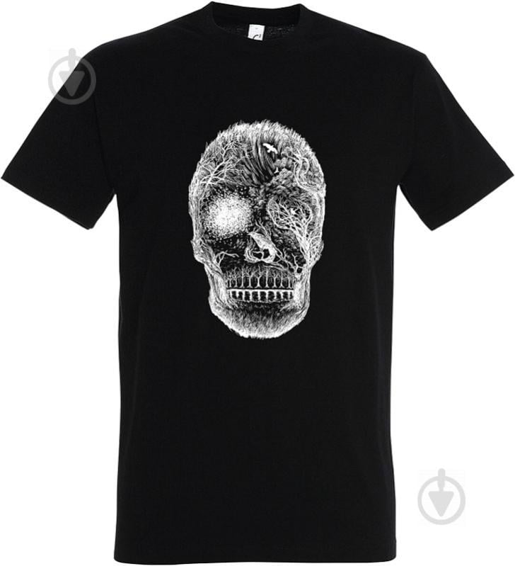 Футболка Sol's Imperial 190 Skull 11500309/76XL р. XL черный - фото 1