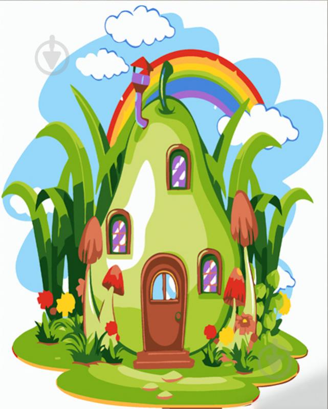 Раскраска. Сказочный домик | Раскраски, Детские раскраски, Графические узоры
