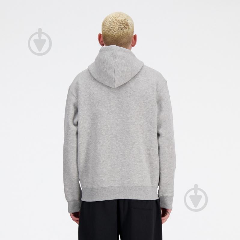 Джемпер New Balance Small Logo MT41508AG р.XL серый - фото 2 Джемпер New Balance Small Logo MT41508AG р.XL серый - фото 2