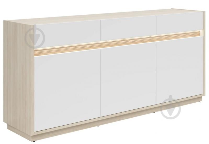 Комод BRW KIM 3д3ш 1720x808x420 мм дуб ріва світлий/білий (S645-KOM3D3S-DRJ/BI) - фото 4 Комод BRW KIM 3д3ш 1720x808x420 мм дуб ріва світлий/білий (S645-KOM3D3S-DRJ/BI) - фото 4