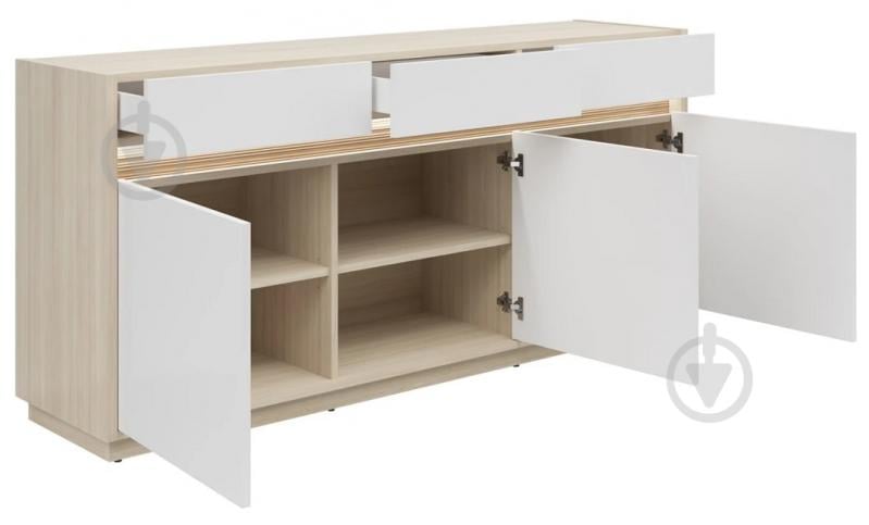 Комод BRW KIM 3д3ш 1720x808x420 мм дуб ріва світлий/білий (S645-KOM3D3S-DRJ/BI) - фото 7 Комод BRW KIM 3д3ш 1720x808x420 мм дуб ріва світлий/білий (S645-KOM3D3S-DRJ/BI) - фото 7