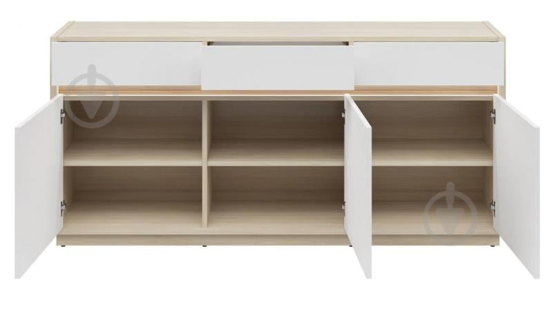 Комод BRW KIM 3д3ш 1720x808x420 мм дуб ріва світлий/білий (S645-KOM3D3S-DRJ/BI) - фото 8 Комод BRW KIM 3д3ш 1720x808x420 мм дуб ріва світлий/білий (S645-KOM3D3S-DRJ/BI) - фото 8