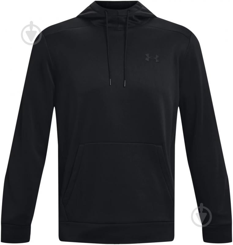 Джемпер Under Armour UA ARMOUR FLEECE HOODIE 1373353-001 р.S черный - фото 5