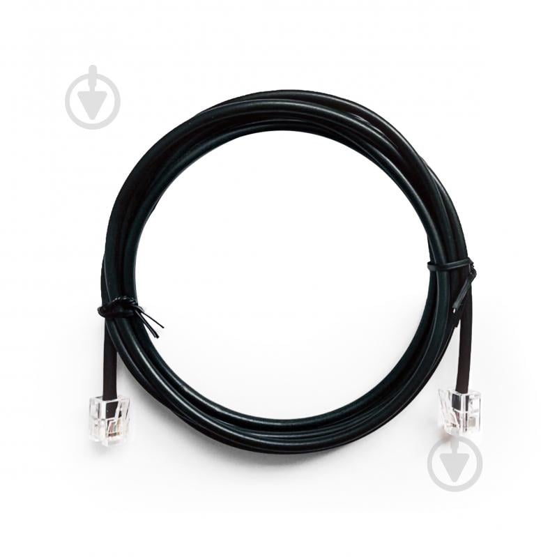 Кабель телефонный Cablexpert TC6P4CR-2M - фото 1 Кабель телефонный Cablexpert TC6P4CR-2M - фото 1