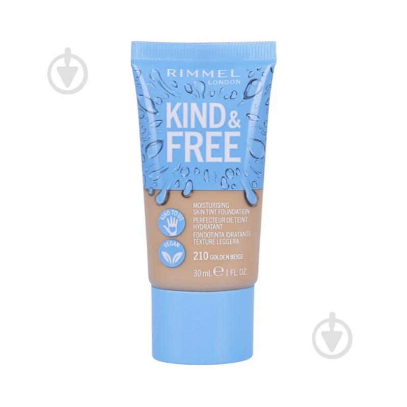 Тінт зволожувальний Rimmel London Kind & Free (210) Golden Beige 30 мл - фото 1