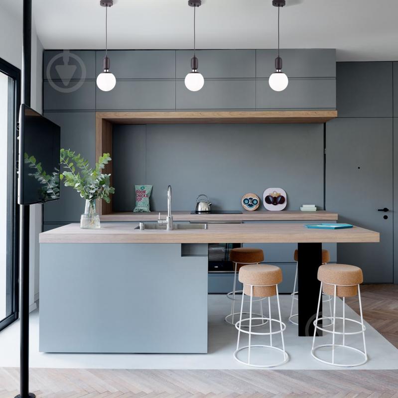 ВИТРИНА! Подвес Strotskis Bubble 50151/1 1x60 Вт E27 черный - фото 3